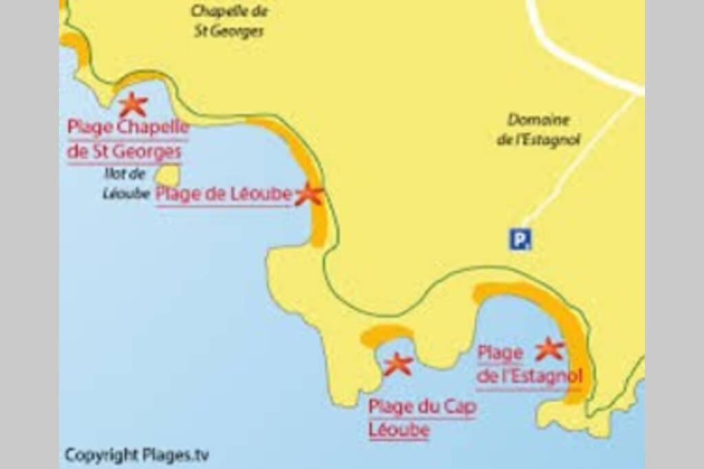 studio climatisé proche port et plages La Londe-les-Maures Exterior foto